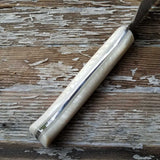 NORA #1424  - 7.5' AEB-L Stainless Kiritsuke - Ivory Juma