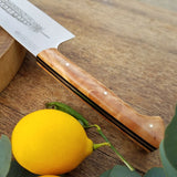 NORA Nakiri #1426 - AEB-L Stainless Steel -  Pheasant Feather