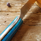 NORA #1463 - 7 Inch Line Slayer - Neptune Blue Micarta