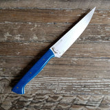 NORA #1470: Rhiannon - 6.5 Inch Utility -  Swirled Blue Micarta