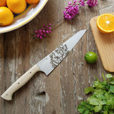 NORA #1469 - Hygieia - 8' AEB-L Gyuto