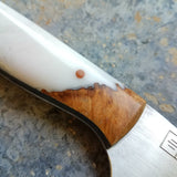 NORA #1776 - 8 Inch Americana Santoku - White