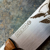 NORA #1776 - 8 Inch Americana Santoku - White
