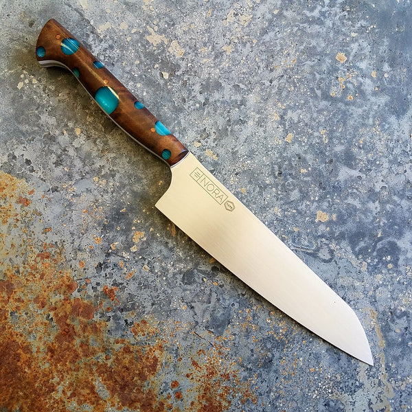 NORA 7" Western Gyuto #1075  - Bubbly