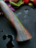 NORA #1123 - M4 Hybrid Chef/Santoku - Woven Wood