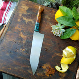 NORA #1141 - Teal Kiritsuke - AEB-L Stainless