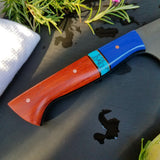 NORA #1197 - CPM-M4 Chef - Padauk & Blue