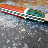 NORA #1222 - Padauk & Emerald Green Chef