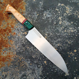 NORA #1229 - Maple | Teal | Red Santoku