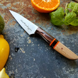 NORA #1260  - 3.5 Inch Paring - Chef of the F*cking Year (Hickory & Kirinite)