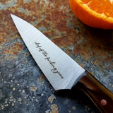 NORA #1260  - 3.5 Inch Paring - Chef of the F*cking Year (Hickory & Kirinite)