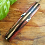 NORA #1266 - 3.5 Inch Paring - Cocobolo & Checkers