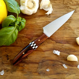 NORA #1266 - 3.5 Inch Paring - Cocobolo & Checkers