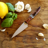 NORA #1266 - 3.5 Inch Paring - Cocobolo & Checkers