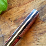 NORA #1265  - 3.5 Inch Paring - Red Topo Resin & Lacewood