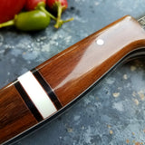 NORA #1275- CPM-M4 Chef - Macassar Ebony - Sak Yant Eels