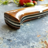 NORA #1275- CPM-M4 Chef - Macassar Ebony - Sak Yant Eels