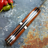 NORA #1275- CPM-M4 Chef - Macassar Ebony - Sak Yant Eels