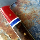 NORA #1273 - CPM-M4 Carbon Steel Gyuto- Sak Yant Tiger