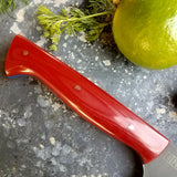 NORA #1274 - Hybrid Honesuki - CPM-M4 Carbon Steel - Hanuman