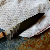 NORA #1281 - CPM-M4 8 Inch Gyuto - Curly Maple