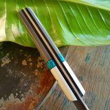 NORA # 1315- CPM M4 7' Chef - Turquoise | Gray | White