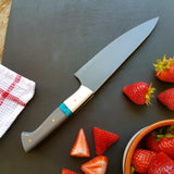NORA # 1315- CPM M4 7' Chef - Turquoise | Gray | White