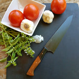 NORA # 1331 - CPM M4 8' Gyuto - Black G10 | Copper | Cocobolo