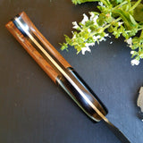 NORA # 1331 - CPM M4 8' Gyuto - Black G10 | Copper | Cocobolo