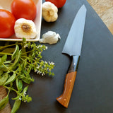 NORA # 1331 - CPM M4 8' Gyuto - Black G10 | Copper | Cocobolo