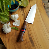 NORA # 1337 - 7.5' AEB-L Kiritsuke - Walnut | Red.Black.Blue