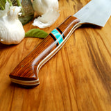 NORA # 1335 - 10' AEB-L Chef - Cocobolo | Teal