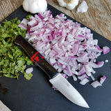 NORA #1341 - 3.5 Inch Chunky Paring - Black G10 | Resin