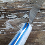 NORA #1421- 7.5' AEB-L  Santoku - Heartbreaker