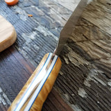 NORA #1481- 7.5' AEB-L  Santoku - Blue Sea Shokwood