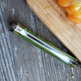 NORA #1516 - 7.5" Deba - 01 Carbon Steel -  Redwood Burl (Green)