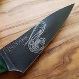 NORA #1528 - 3.5' Paring - CPM-M4 Carbon Steel - Shrimp