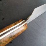BF2019 - NORA #1611 - 8.5" Chef Knife - Dyed Redwood