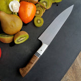 NORA #1619 - 8.5 Inch Chef - Black | White | Walnut