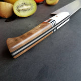 NORA #1619 - 8.5 Inch Chef - Black | White | Walnut