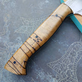 NORA #1643  - O1 Carbon Steel - 10 Inch Kiritsuke - Cherry Blossoms