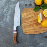 NORA #1639 -7.5 Inch Santoku - O1 Carbon Steel - Love Letter