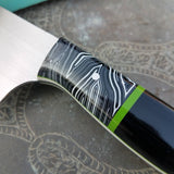 NORA #1640  - 8.5 Inch Chef - O1 Carbon Steel - Black & White