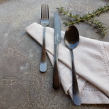 Custom Family Name Flatware - Stainless Steel Black PVD Flatware