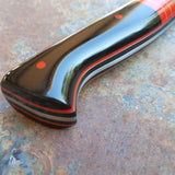 NORA #1689 - 10" AEB-L Kiritsuke - Red | Black | Ironwood