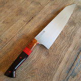 NORA #1689 - 10" AEB-L Kiritsuke - Red | Black | Ironwood
