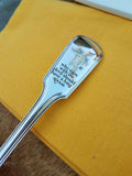 Vintage Spoon - He who sups with the devil...